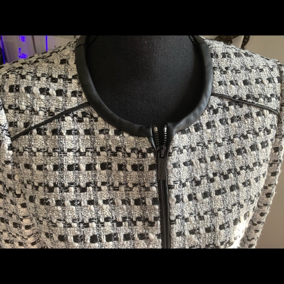 Karl Lagerfeld buclay tweed jacket size Small P - Picture 2 of 8